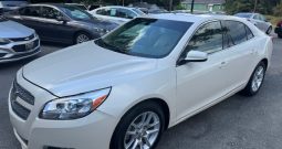 2013 Chevrolet Malibu Eco (White)