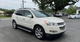 2012 Chevrolet Traverse LTZ AWD (White)