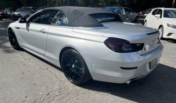 2012 BMW 650i Convertible Coupe (Silver) full