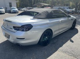 2012 BMW 650i Convertible Coupe (Silver)