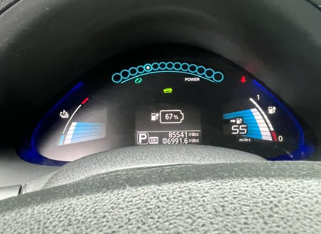 2015 Nissan leaf S (Teal) full