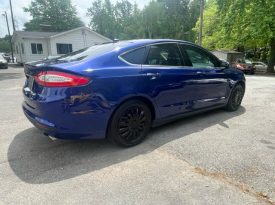 2014 Ford Fusion S (Blue)