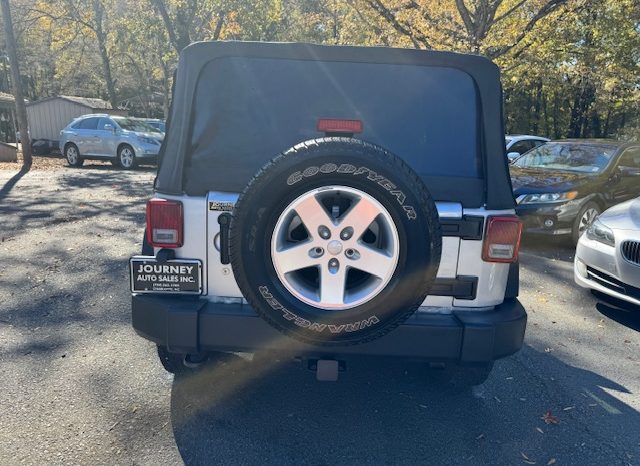 2010 Jeep Wrangler Sport (Silver)