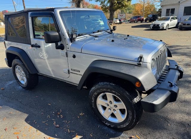2010 Jeep Wrangler Sport (Silver)
