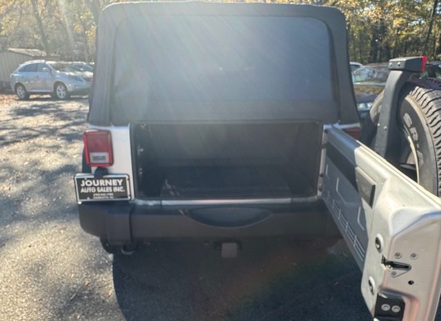 2010 Jeep Wrangler Sport (Silver) full