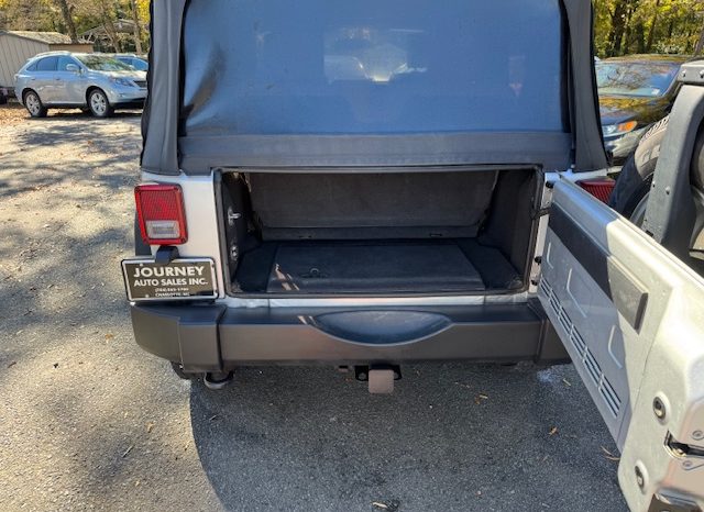 2010 Jeep Wrangler Sport (Silver) full