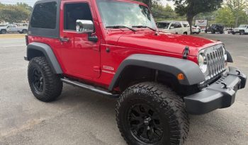 2010 Jeep Wrangler Sport (Red) full