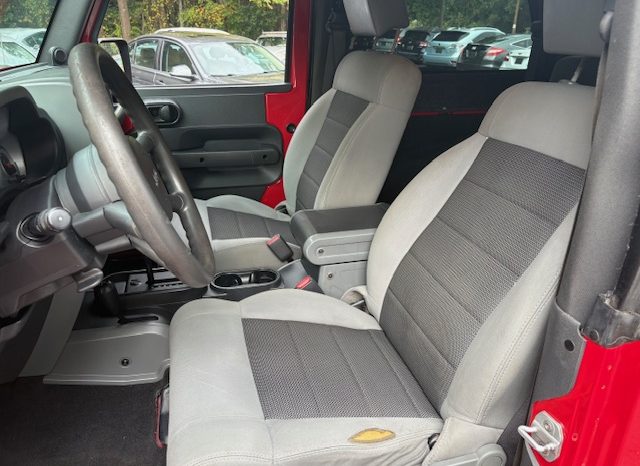 2010 Jeep Wrangler Sport (Red) full