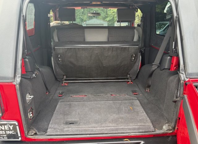 2010 Jeep Wrangler Sport (Red) full