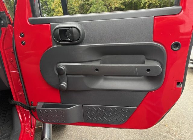 2010 Jeep Wrangler Sport (Red) full
