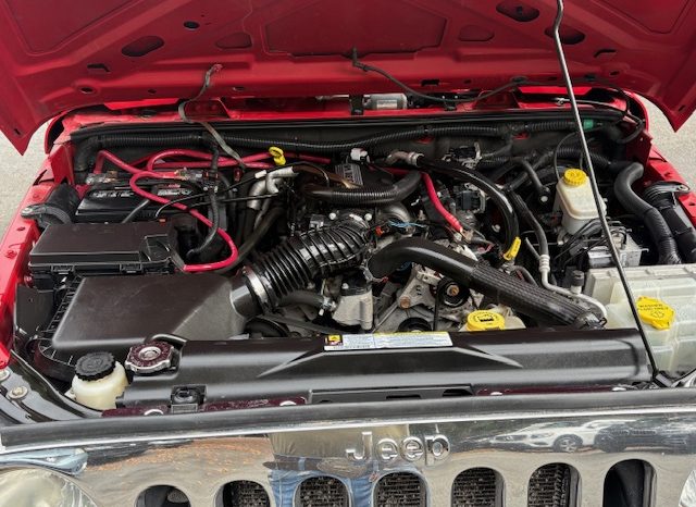 2010 Jeep Wrangler Sport (Red) full